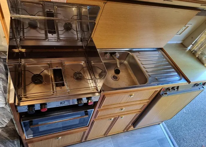 Retro Camper Hire Discover Ireland Campsite