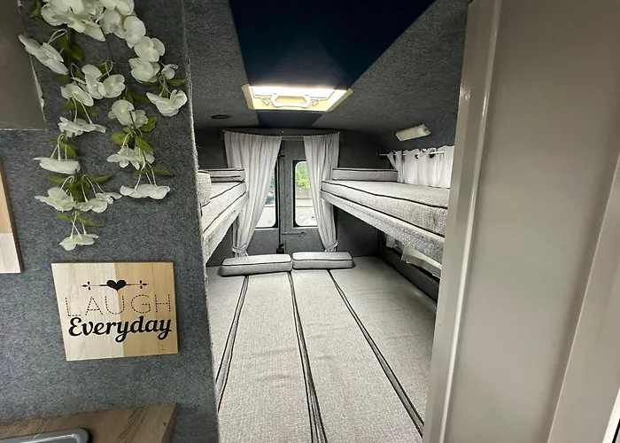 Campsite Retro Camper Hire Discover Ireland Dublin