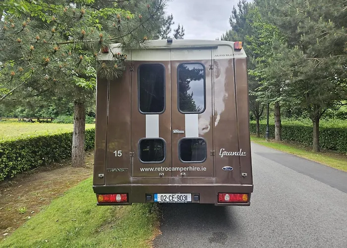 Retro Camper Hire Discover Ireland Campsite Dublin