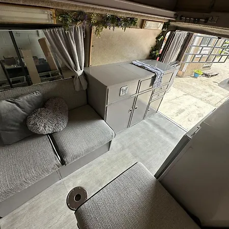 Retro Camper Hire Campsite Dublin