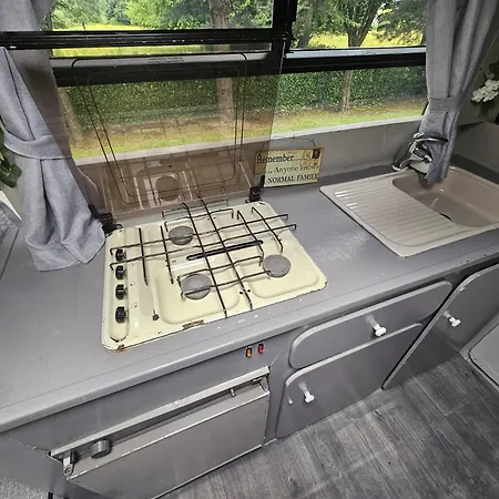 Retro Camper Hire Campsite *